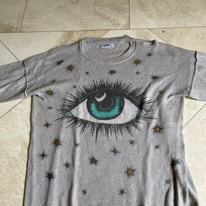 Lauren Moshi Eye & Stars sweater M/L